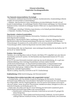 Empirische Forschungsmethoden-VL5 - Empirische Forschungsmethoden-KoWi ...