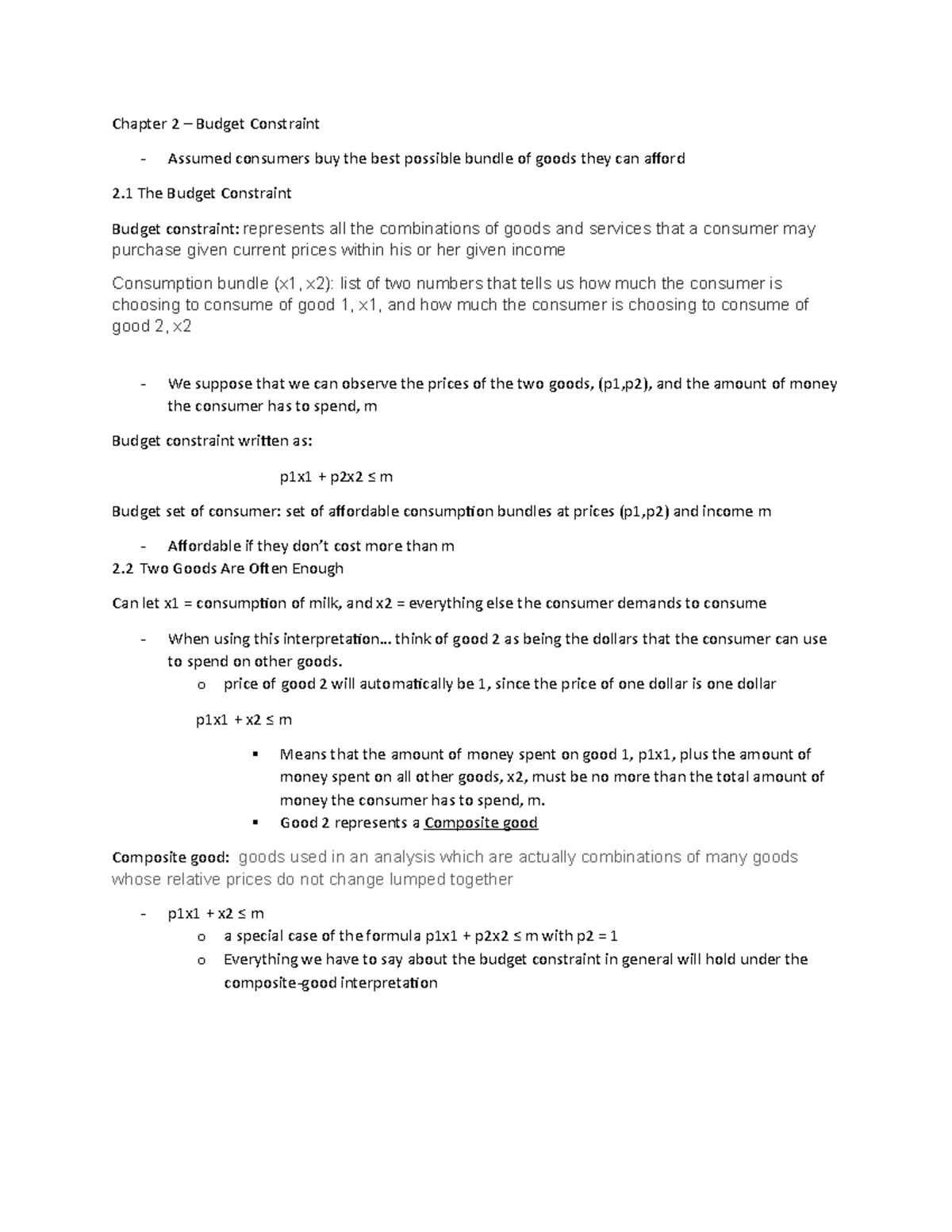 chapter-2-budget-constraint-chapter-2-budget-constraint-assumed