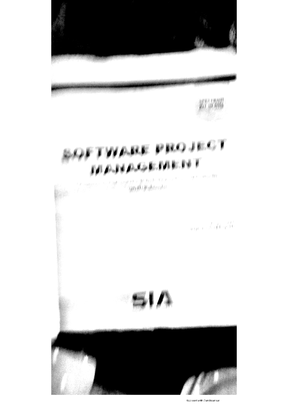 Spm all in one - Software project management - Studocu