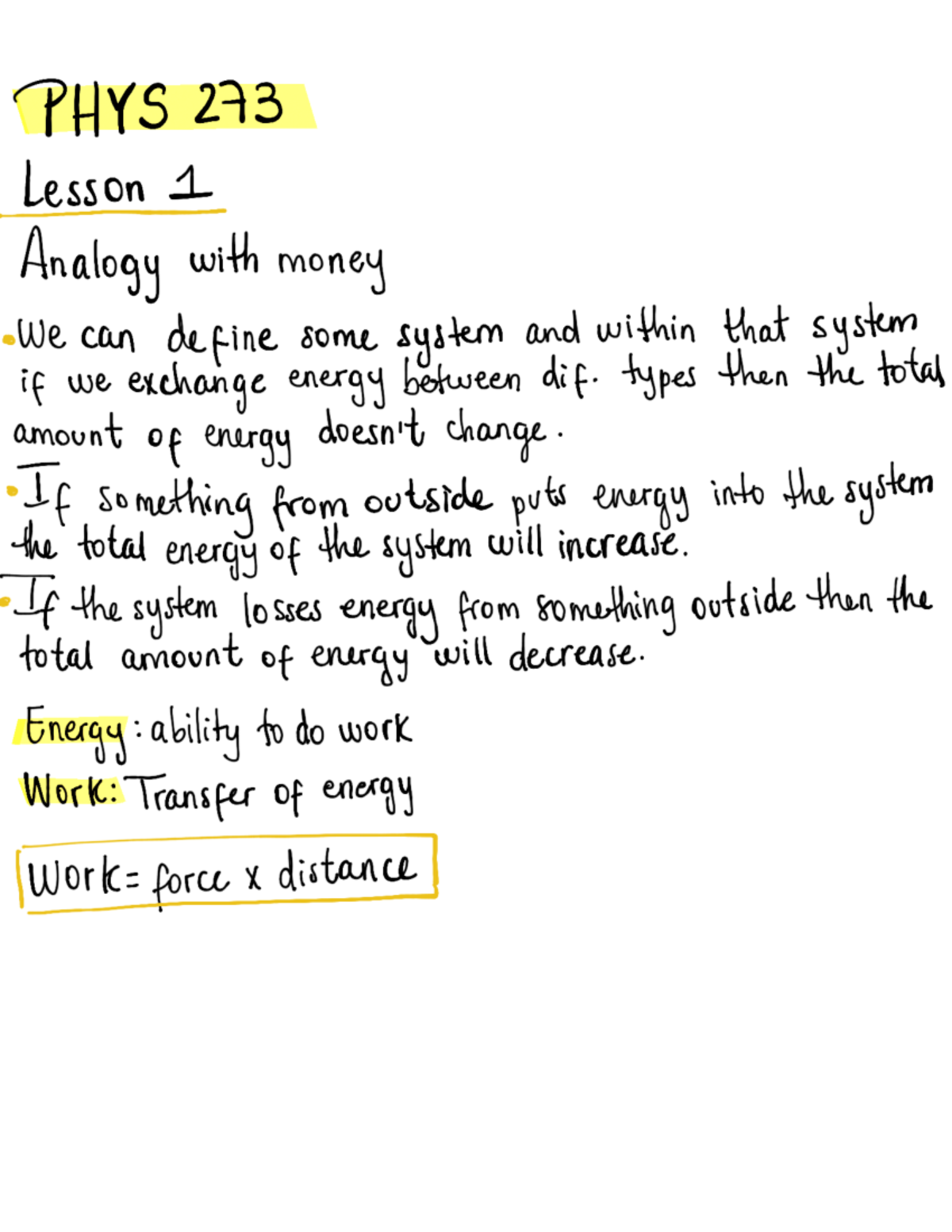 PHYS 273-ALL CHAPTER NOTES - PHYS 273 - Studocu