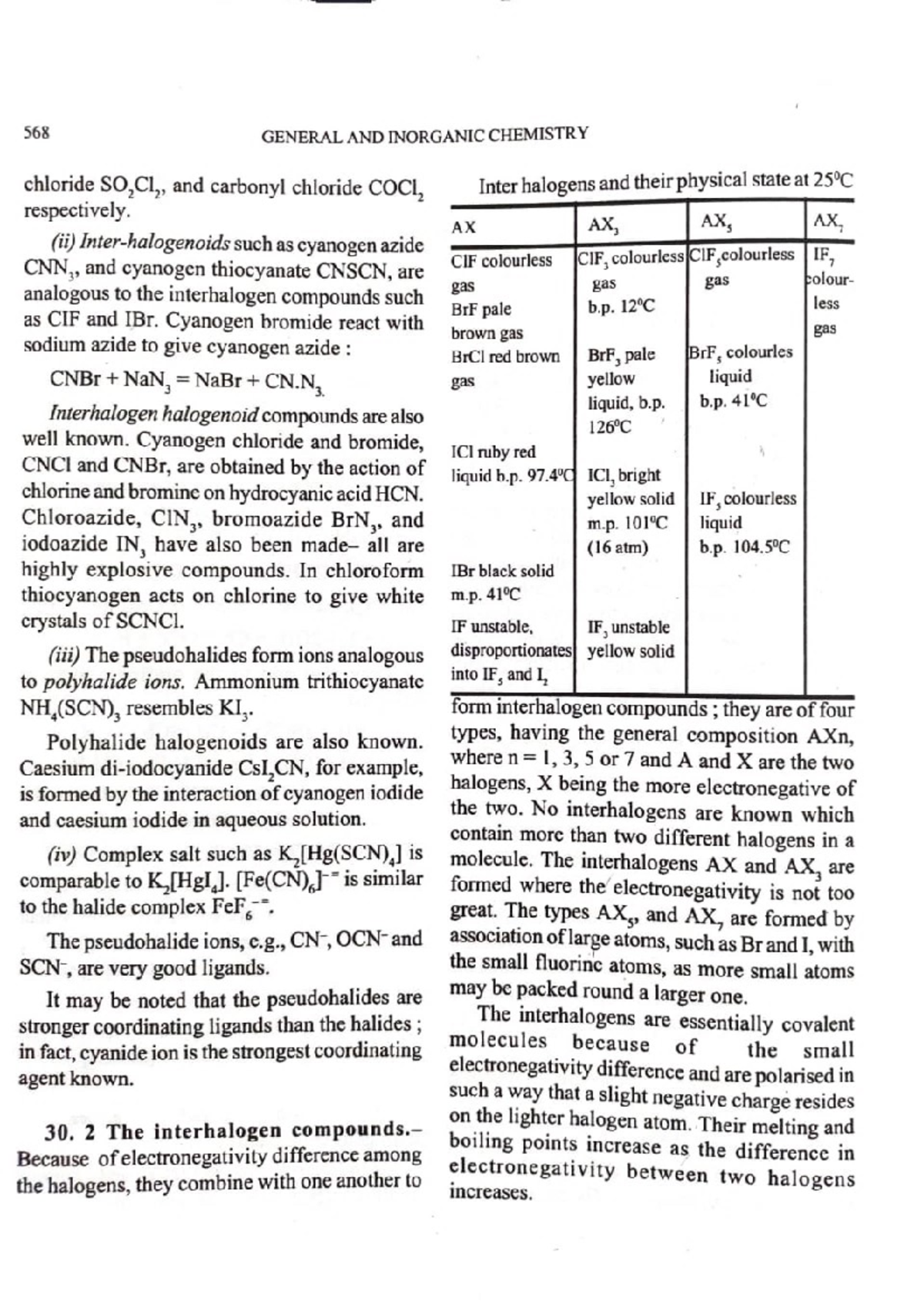 Interhalogen compounds - Pharmaceutical Organic Chemistry I - Studocu