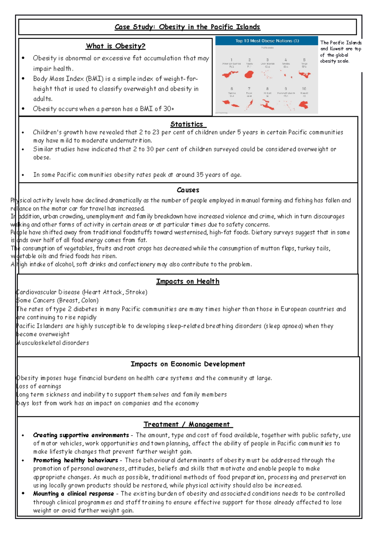 pacific islands obesity case study