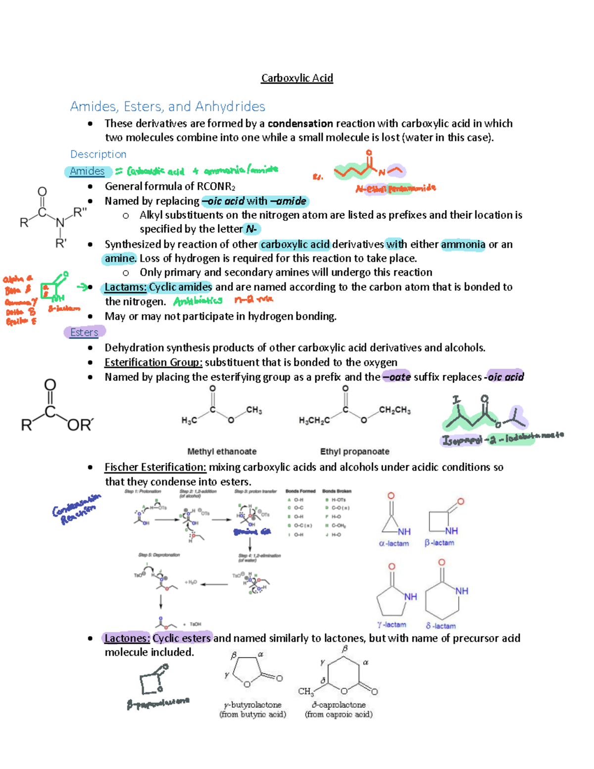 Copy of 9-Carboxylic Acid Derivatives - Carboxylic Acid Amides, Esters ...