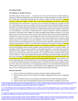 Case Application Ch12 - Principles of Management - CASE APPLICATION 1 ...