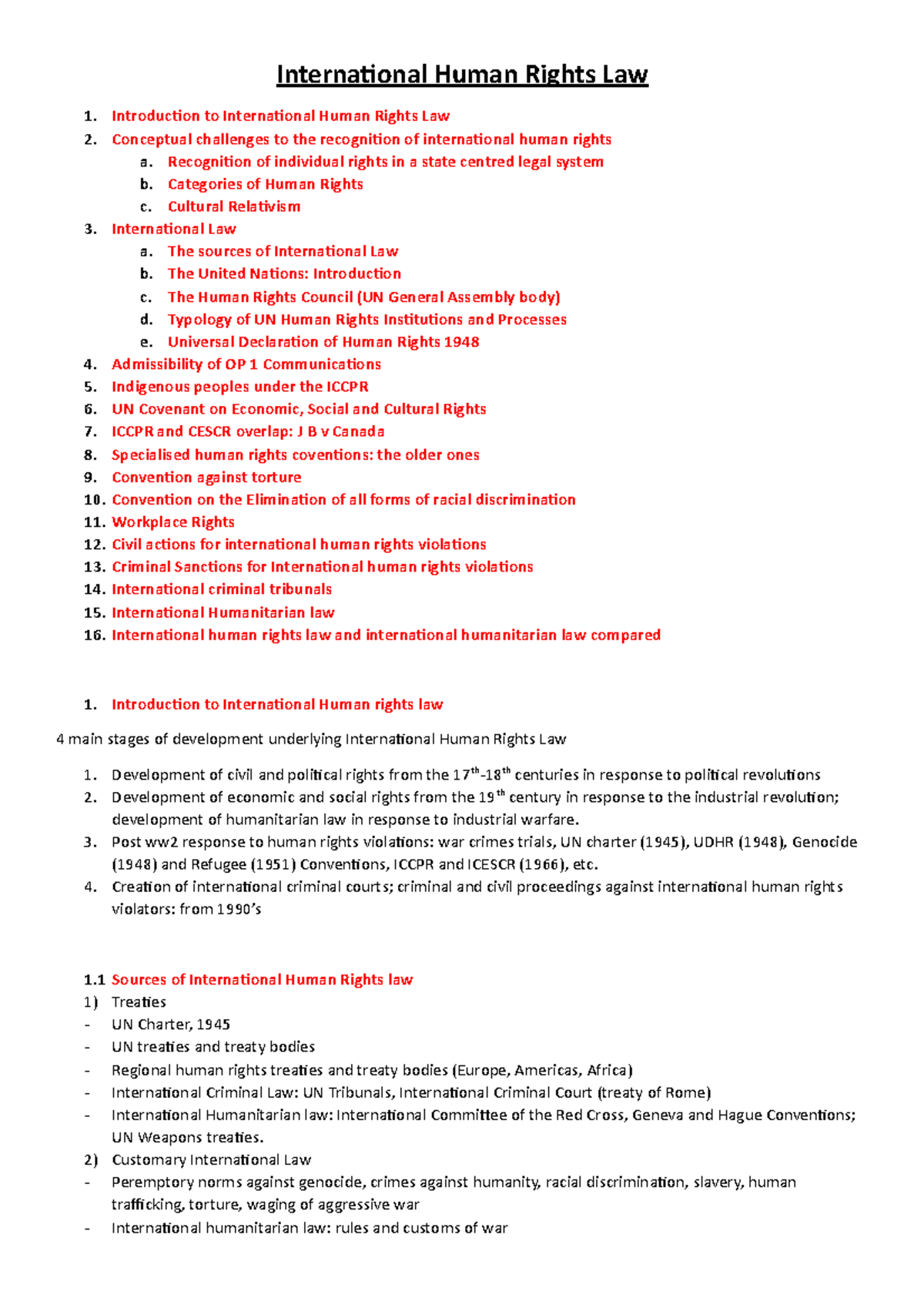 International Human Rights Law - International Human Rights Law ...