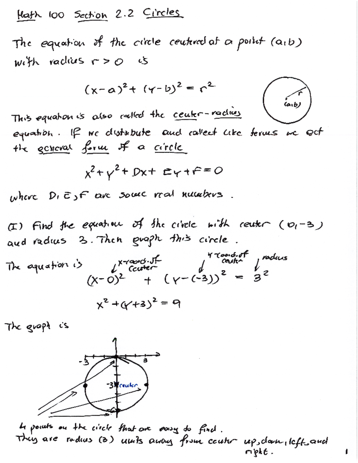 Section 22Circles Notes - 100 - Studocu