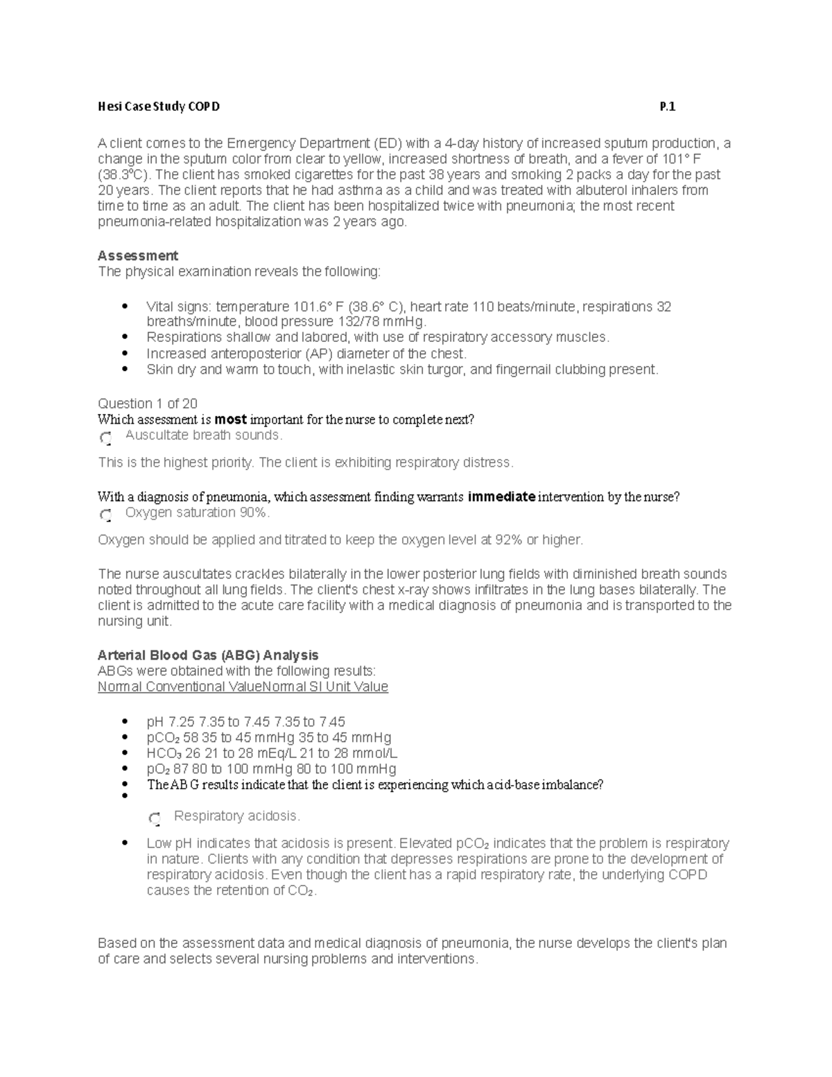 Alcoholism Hesi Case Study - vdbqrts