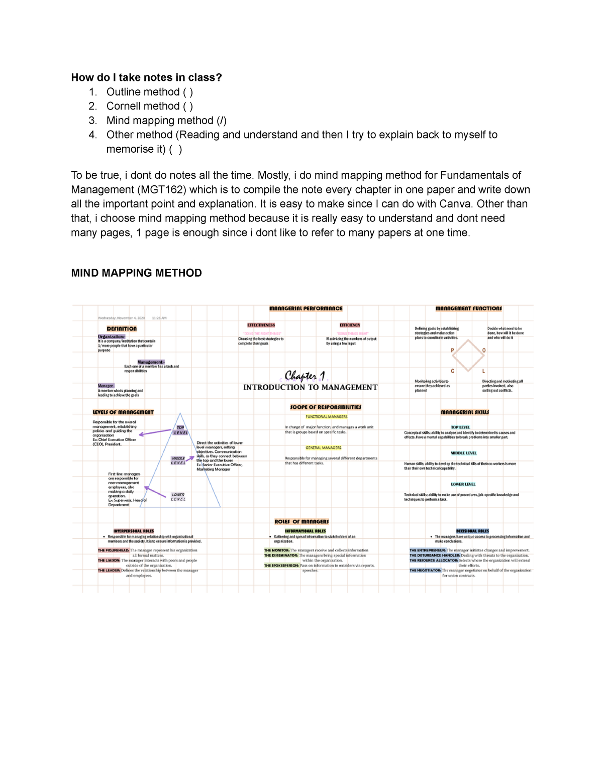 Note Taking Ued Study Skills Uitm Studocu