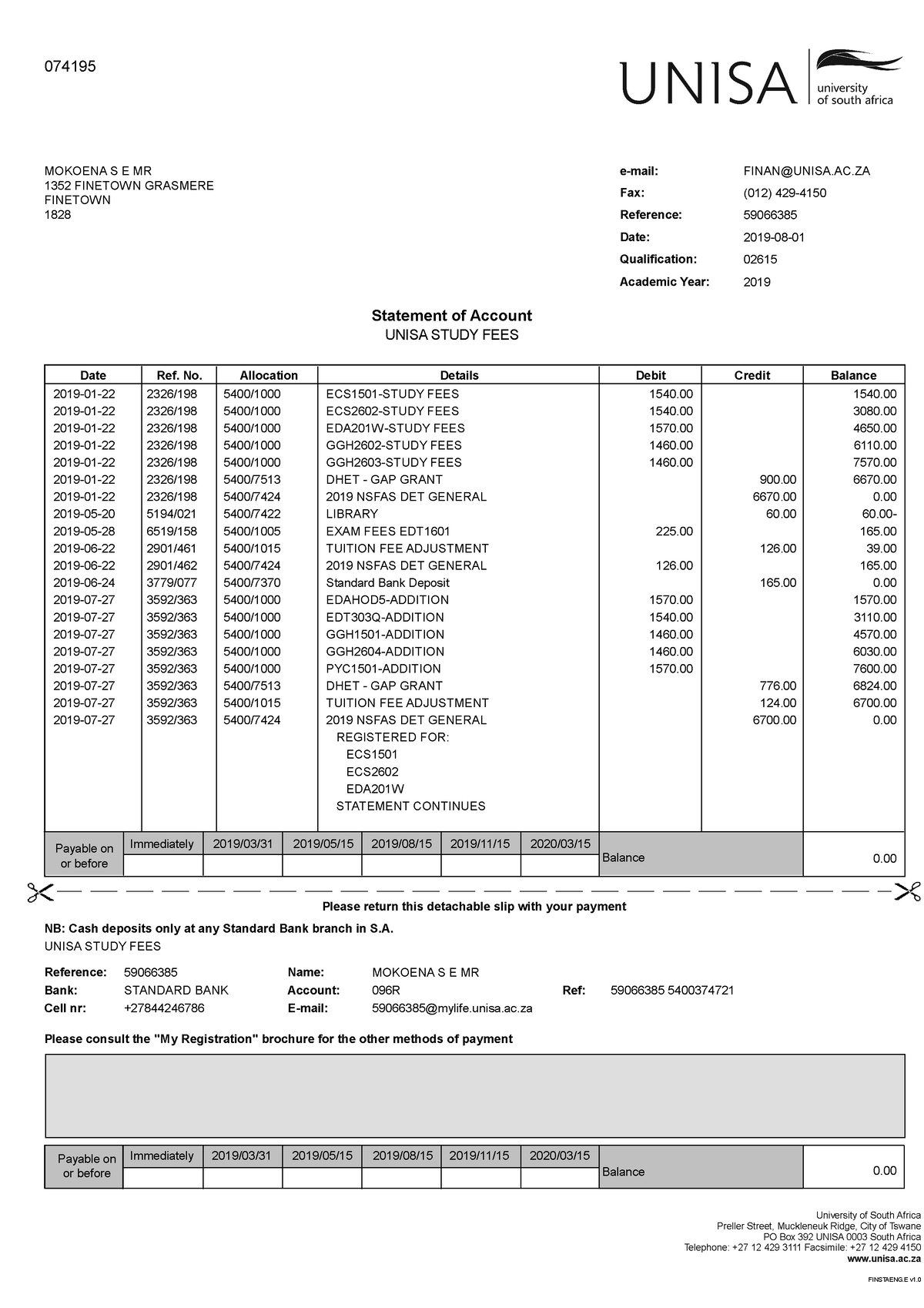 how-much-is-the-registration-fee-at-unisa-how-to-generate-a-quotation