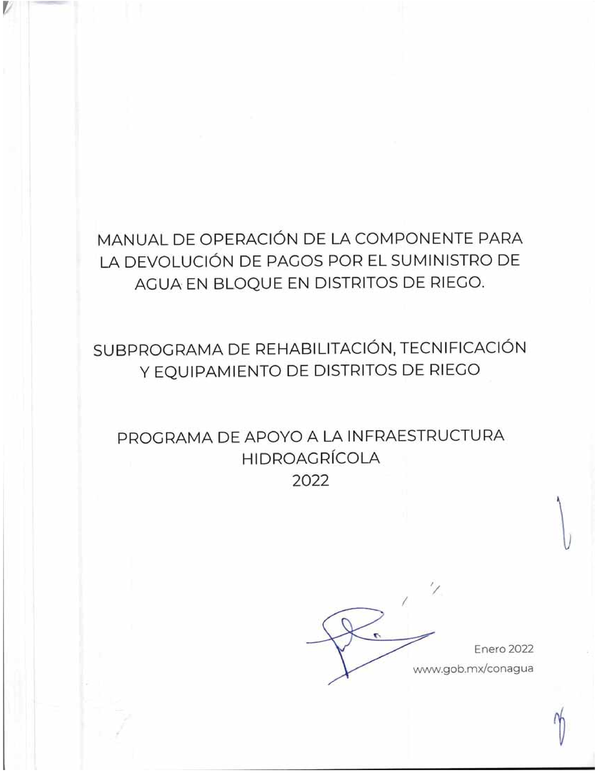 Manual DE Operaci N DE LA Componente PARA LA Devoluci N DE Pagos POR EL ...