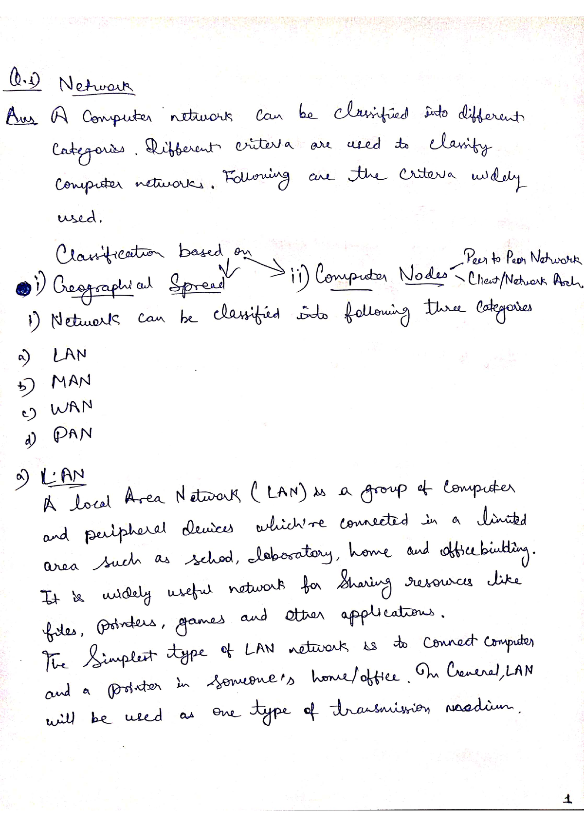 Computer handwritten notes - MBA - Studocu