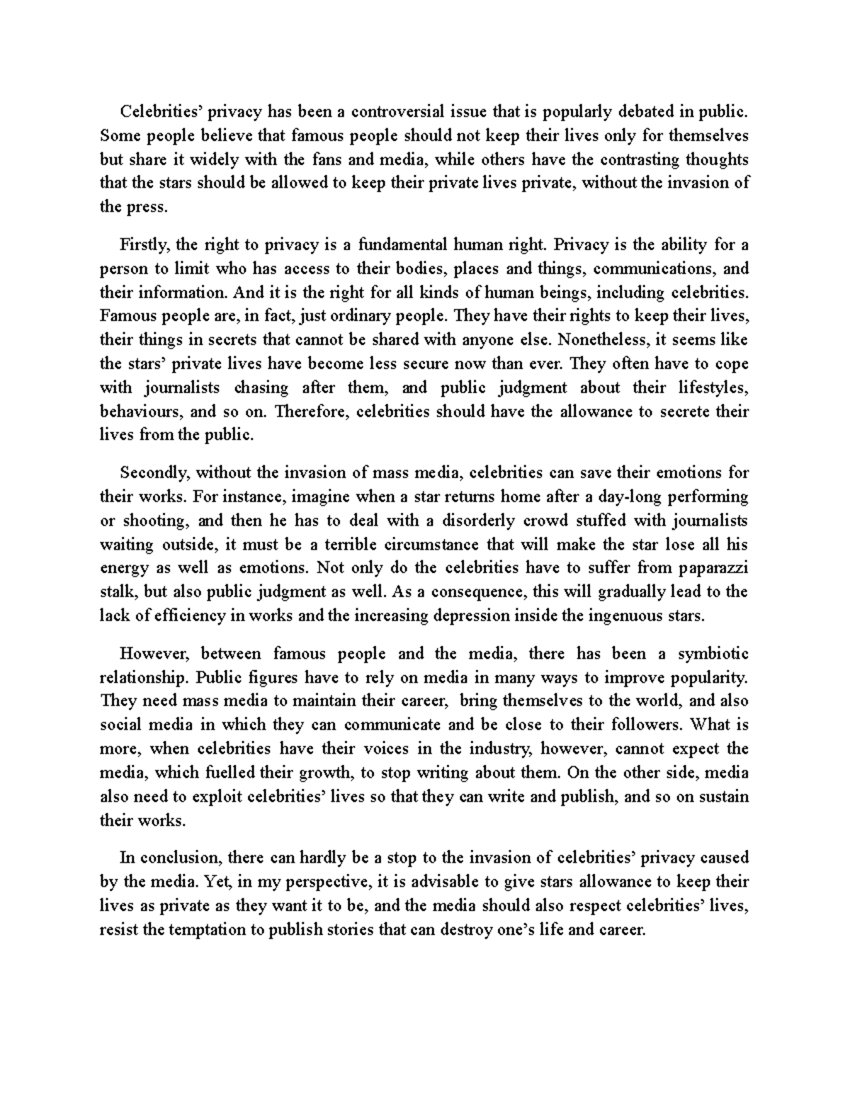 Celebrities And Online Privacy: The Perasso Case - 49cc70j