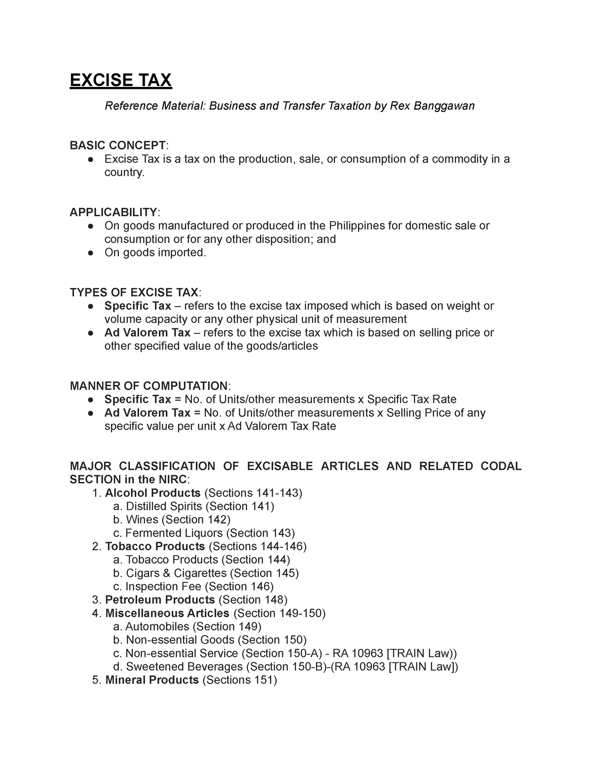 excise-tax-introduction-to-transfer-taxation-excise-tax-reference