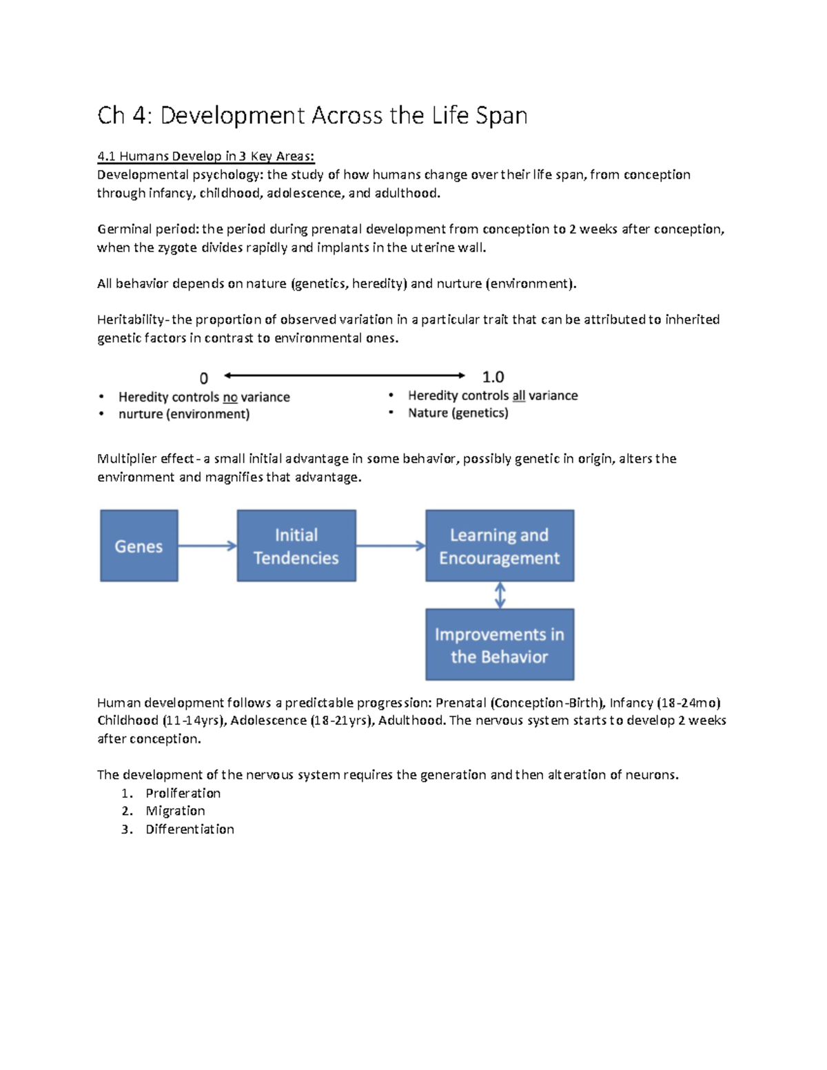 Psych.Development Across The Life Span - Ch 4: Development Across The ...