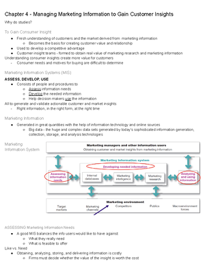 Chapter 5 Test Questions MKT - Mississippi State University: MKT 3013 ...