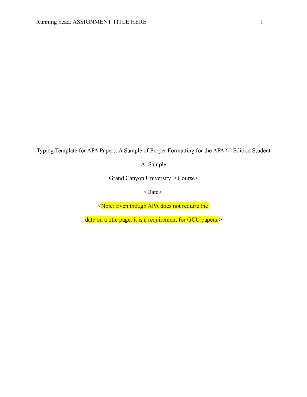 apa format paper with headings and subheadings