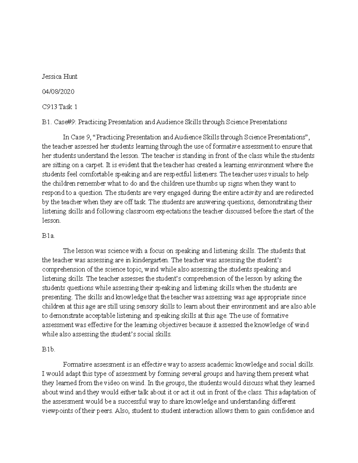 Managing the classroom environment assessment task 1 annotated bibliography 08 picture