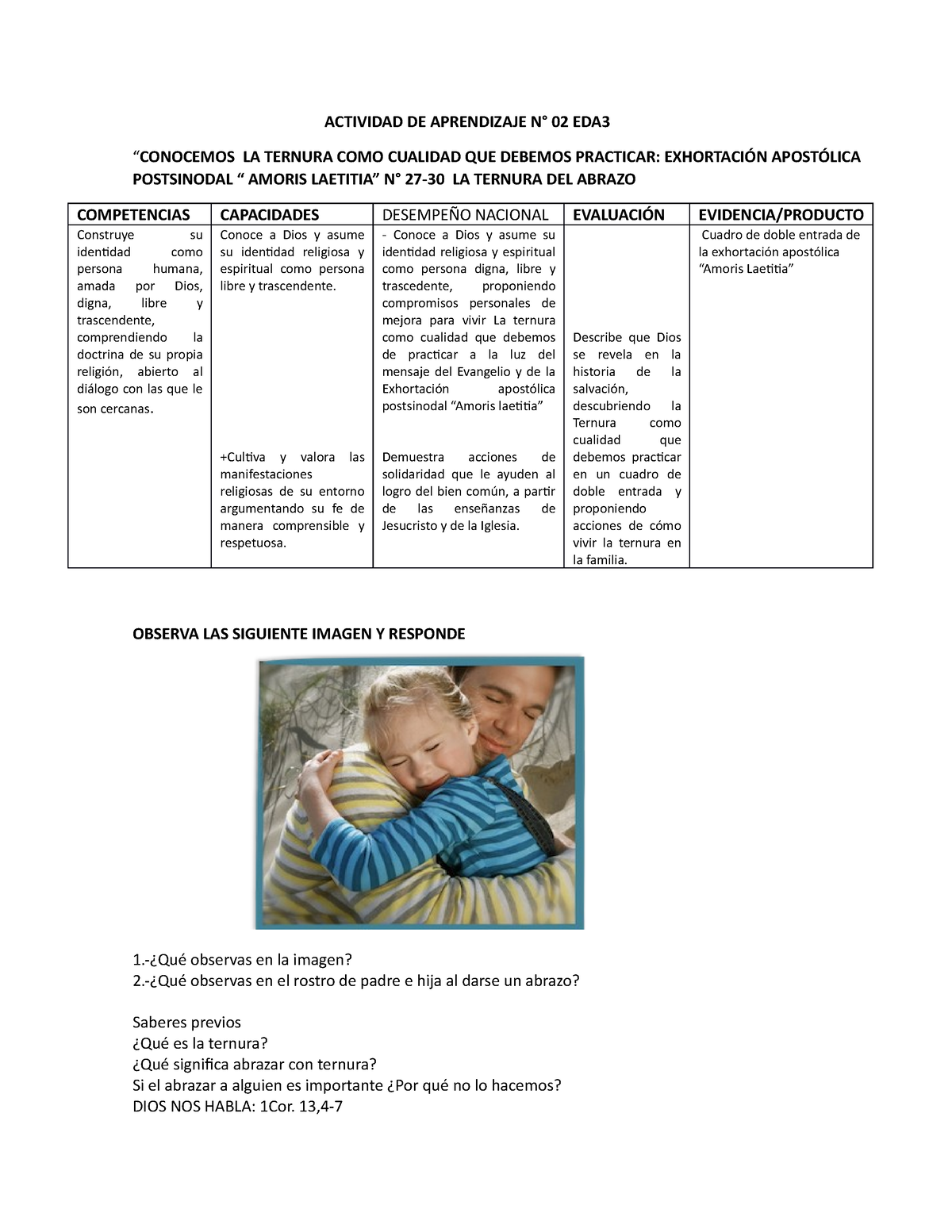 Actividad De Aprendizaje N Eda Actividad De Aprendizaje N