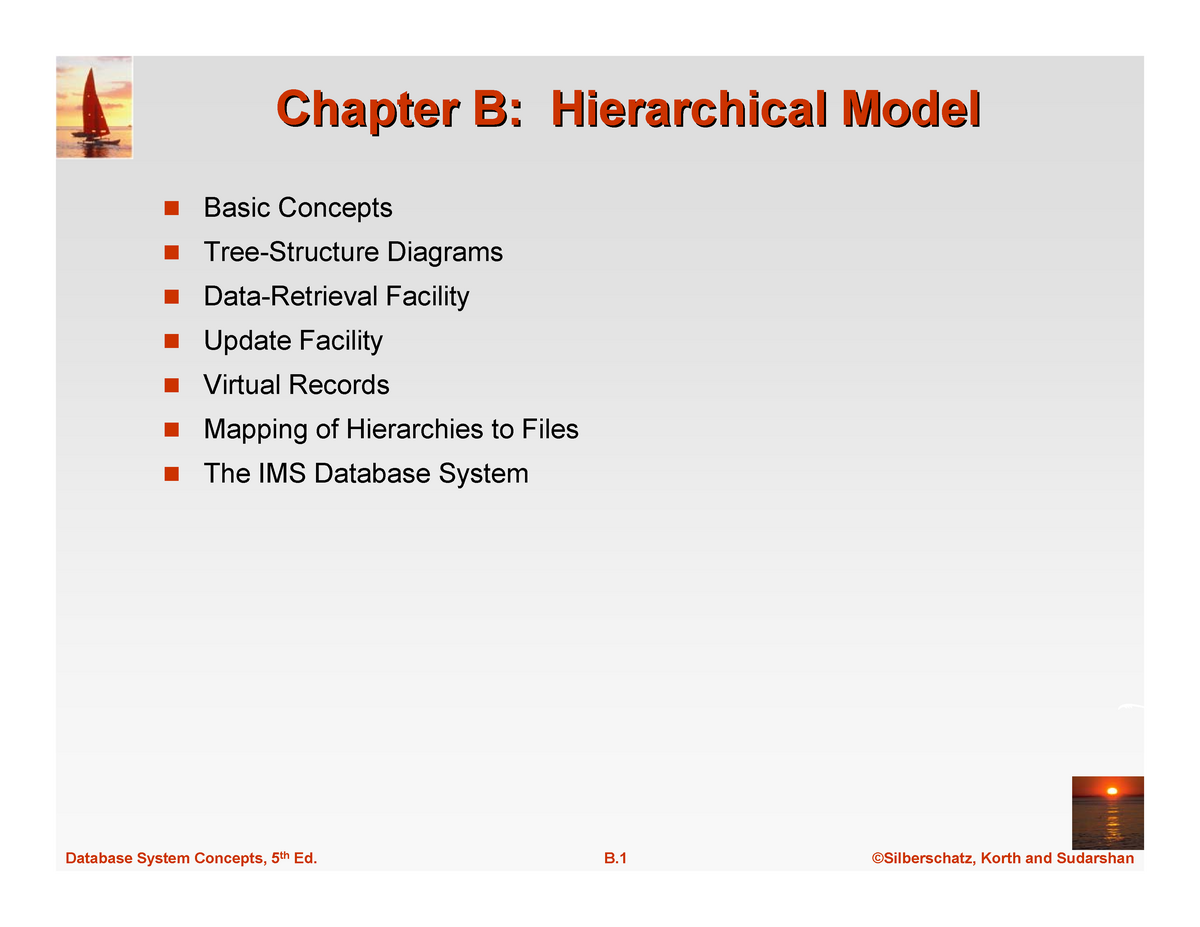 App B - Important Notes - Chapter B: Hierarchical ModelChapter B ...