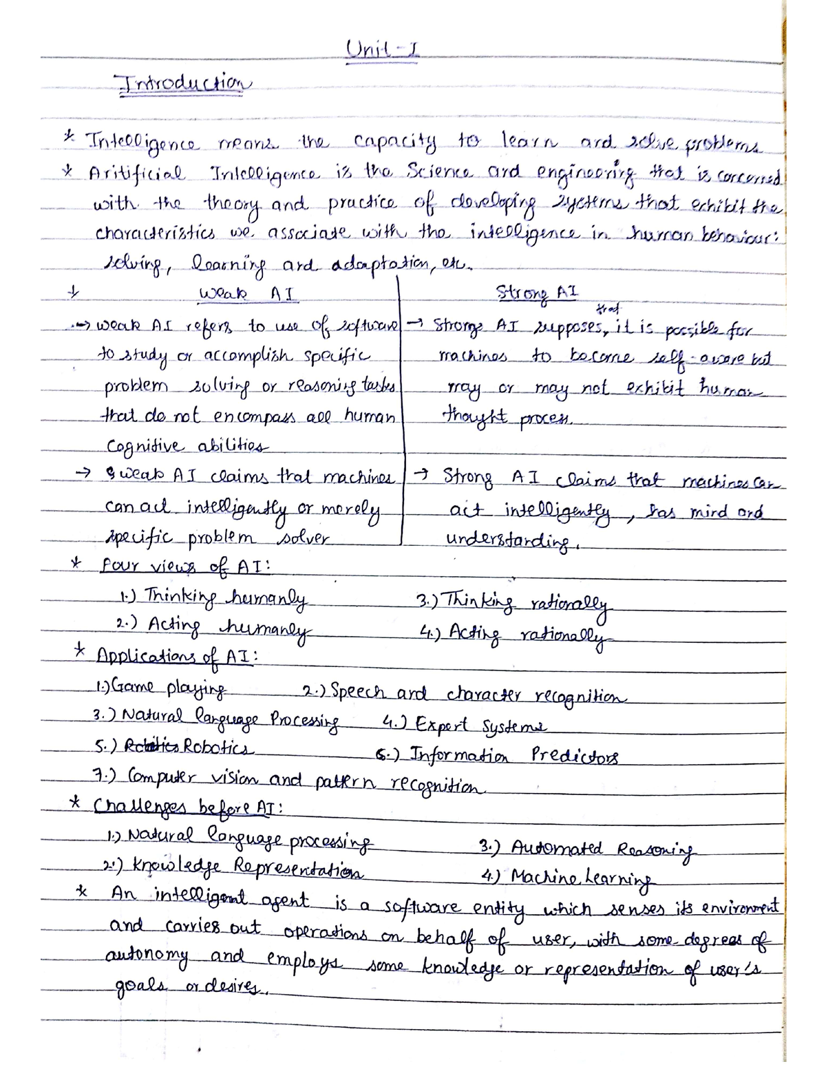 assignment handwritten ai