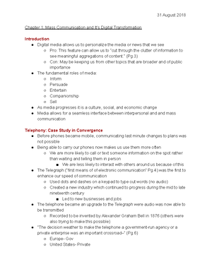 Chapter 10 (Media Ethics) - Chapter 10: Media Ethics 10/30/ Ethics ...