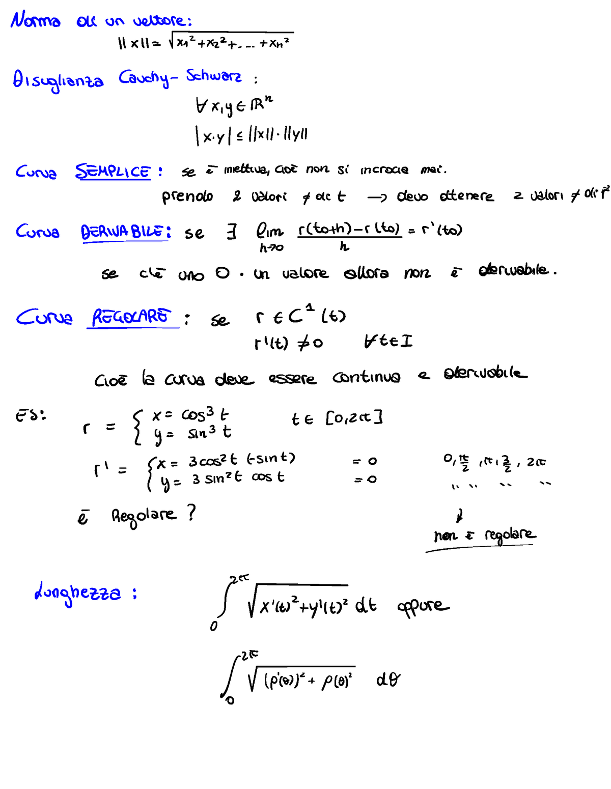 Esercizi Analisi 2 - Analisi Matematica B - Studocu