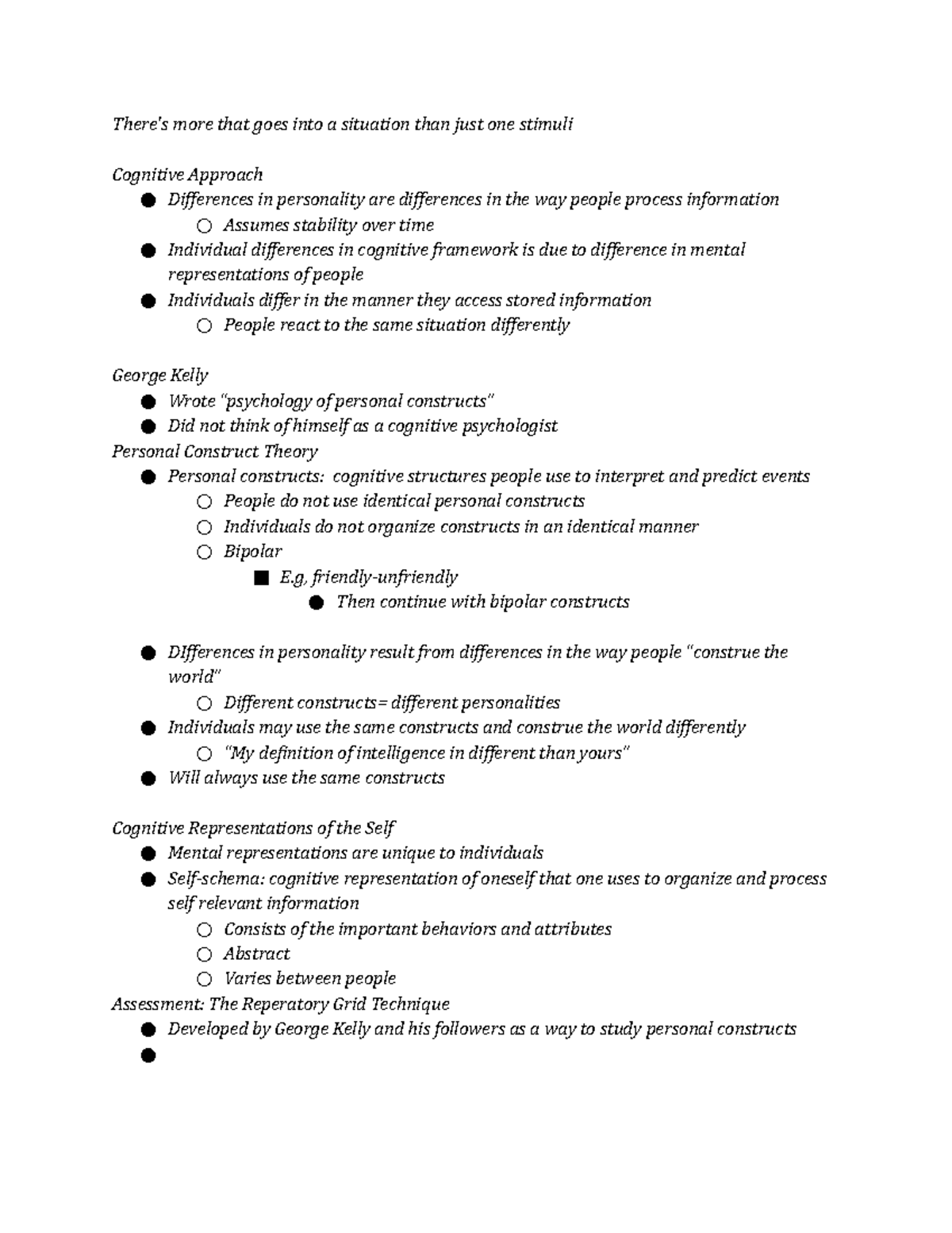 The Cognitive Approach Chapter 15 & 16 - There's More That Goes Into A ...