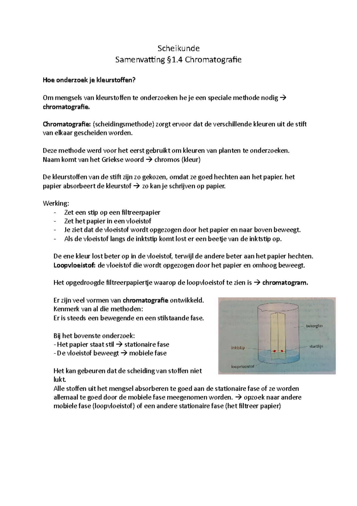 Scheikunde Samenvatting Hoofdstuk 1 Paragraaf 4 VWO 3 - Scheikunde ...