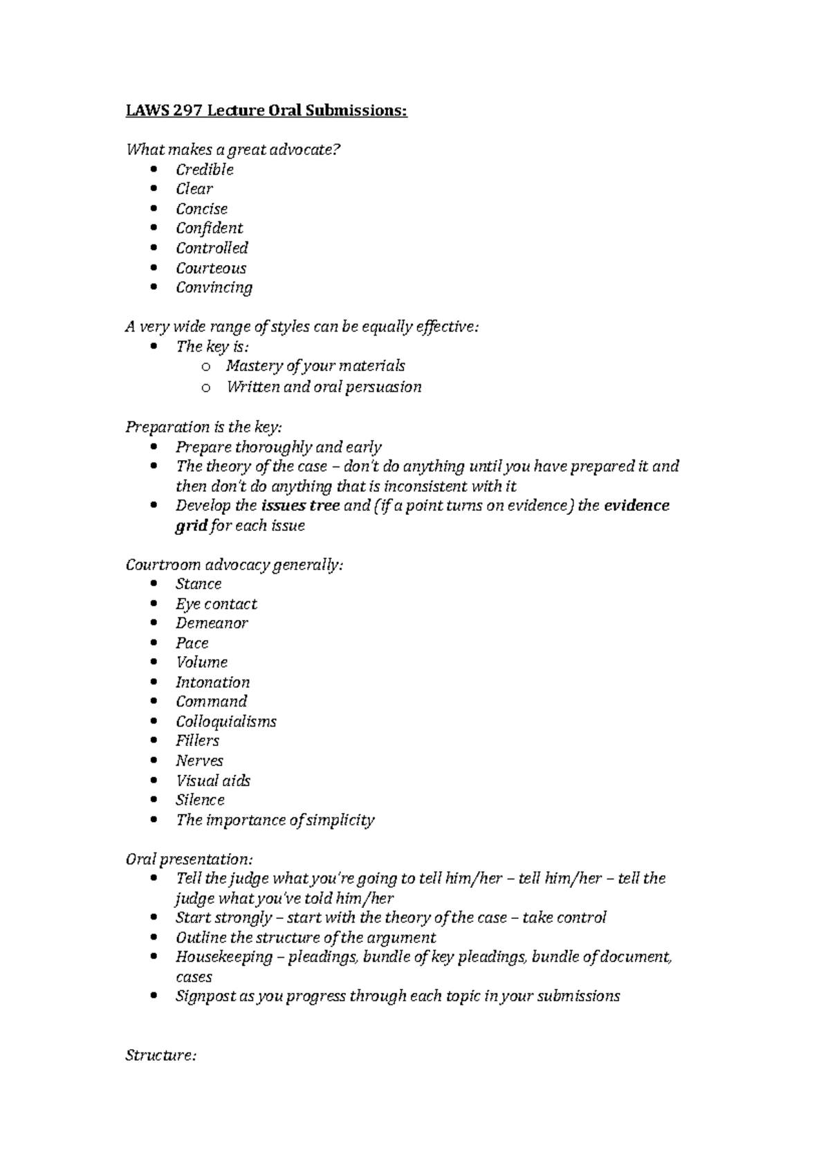 laws-297-lecture-oral-submissions-laws-297-lecture-oral-submissions