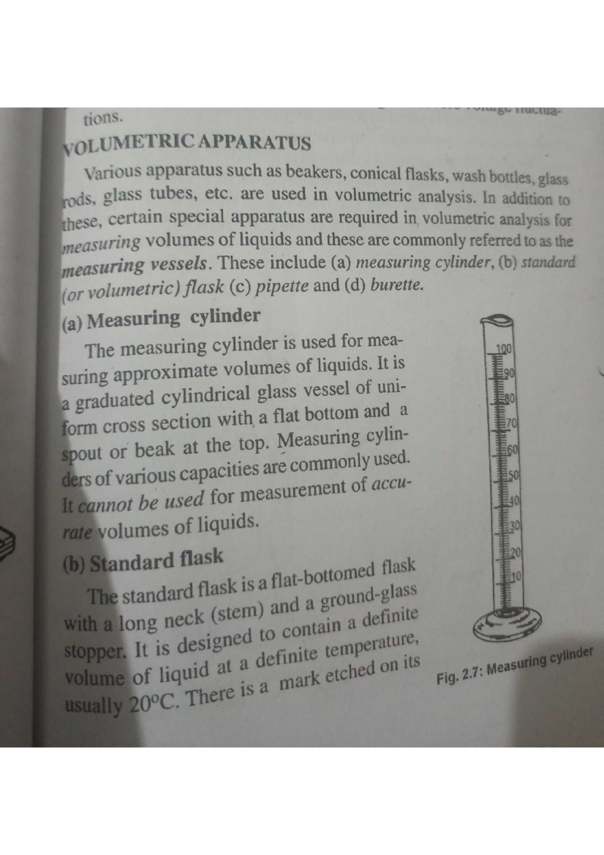 Volumetric apparatus chemistry Studocu