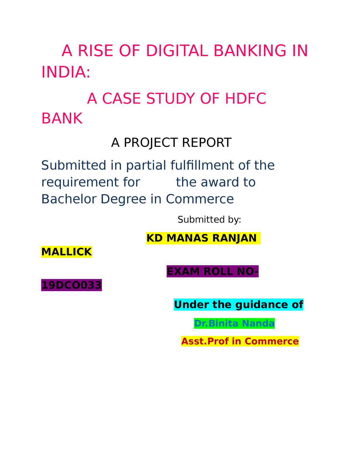 literature review on digital banking in india