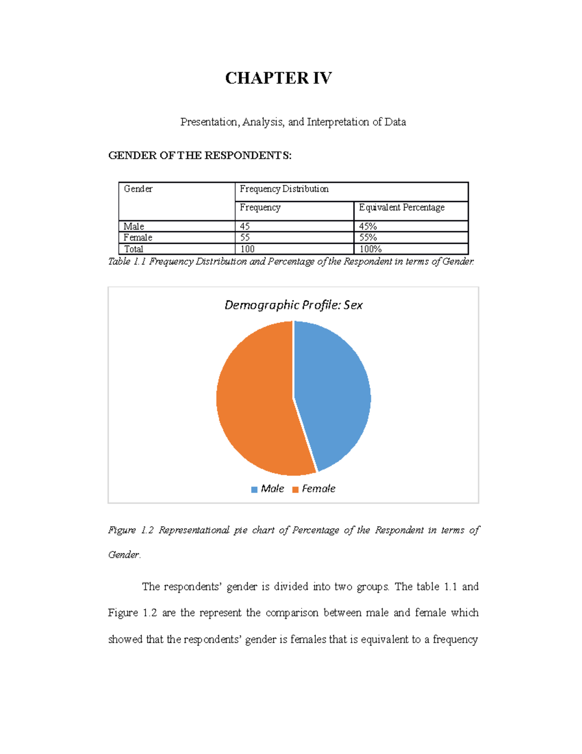 research chapter 4 ppt