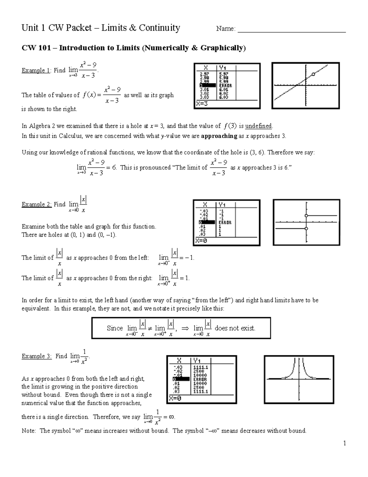 Unit+1+CW+23+24 - classnotes for unit 1, 102 - Unit 1 CW Packet ...