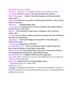 Final Review - study guide - FINAL REVIEW RA→ pt teaching for morning ...