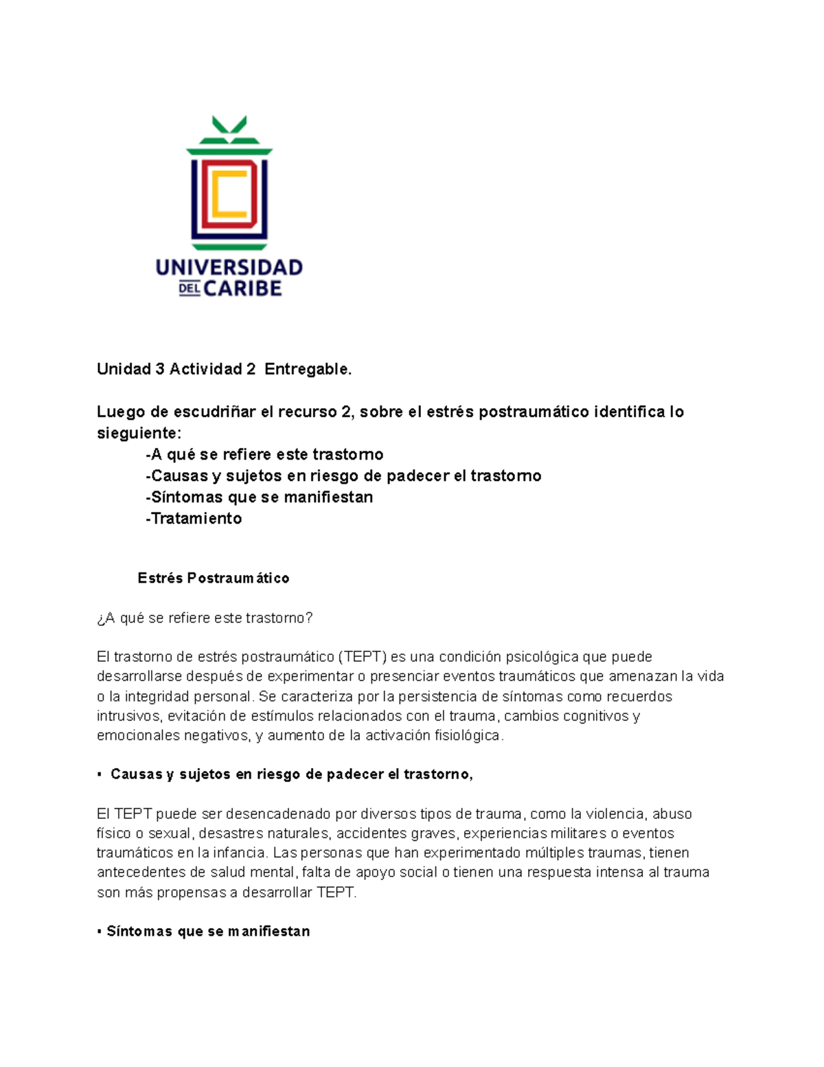 Unidad 3 Actividad 2 Entregable Unidad 3 Actividad 2 Entregable Luego De Escudriñar El 5573