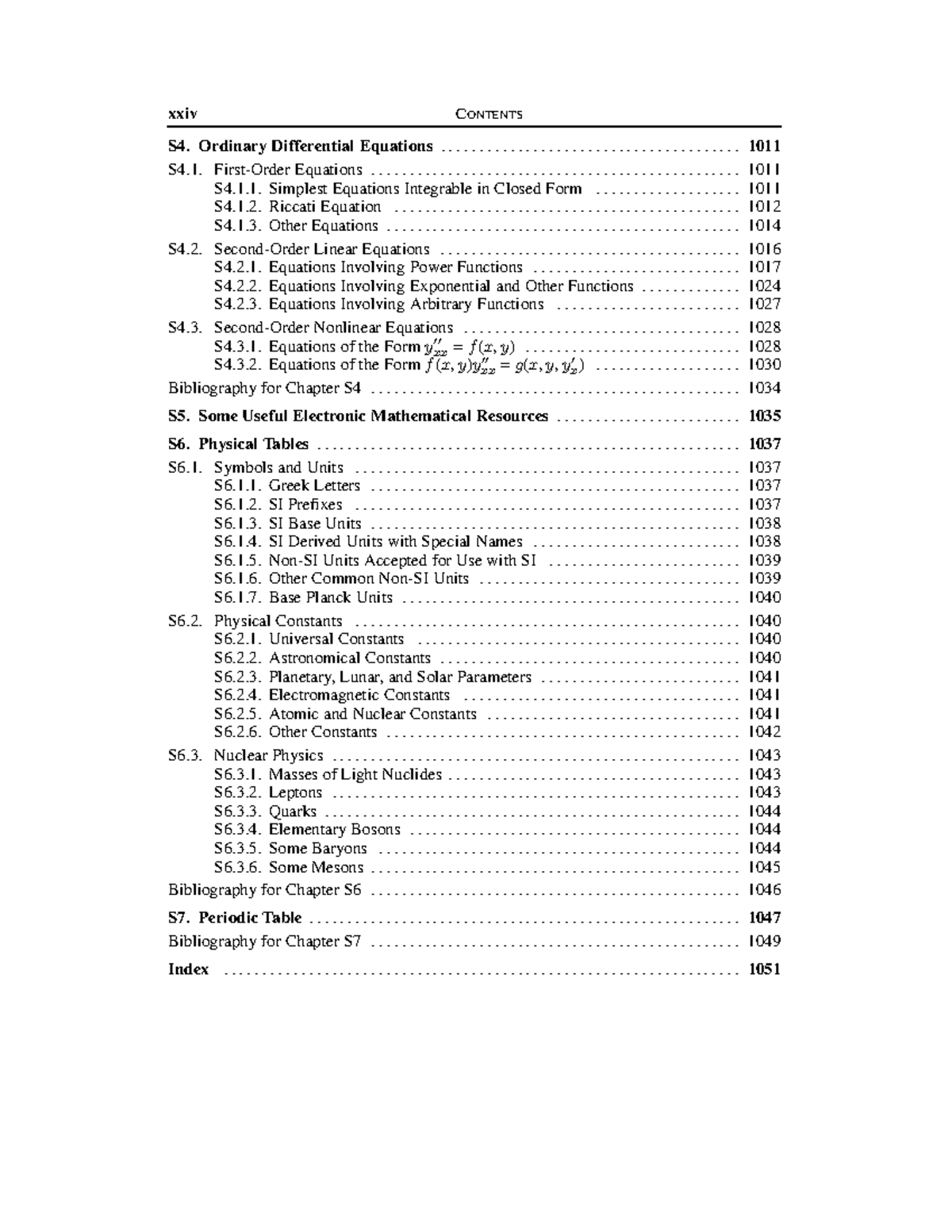 A Concise Handbook of Mathematics, Physics, and Engineering Sciences ...