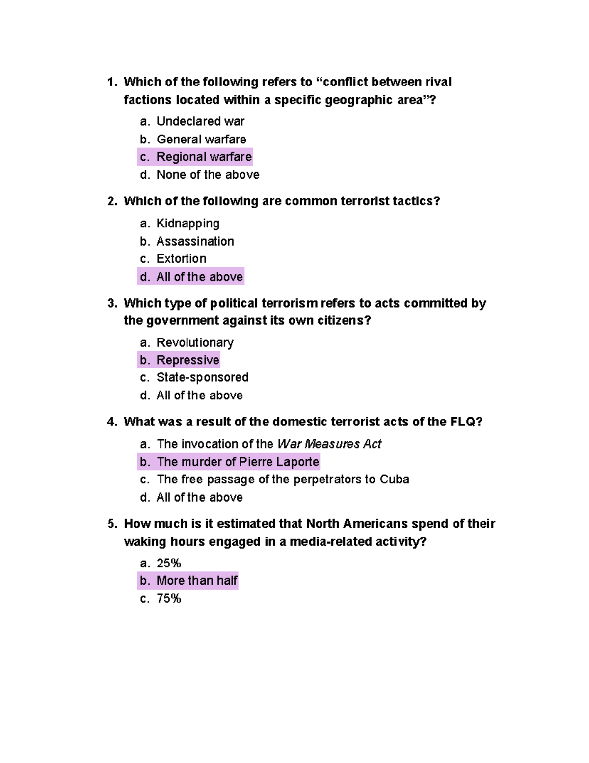 Samplepractice Exam 2017 Questions And Answers 1 Which Of The Following Refers To Between 2351