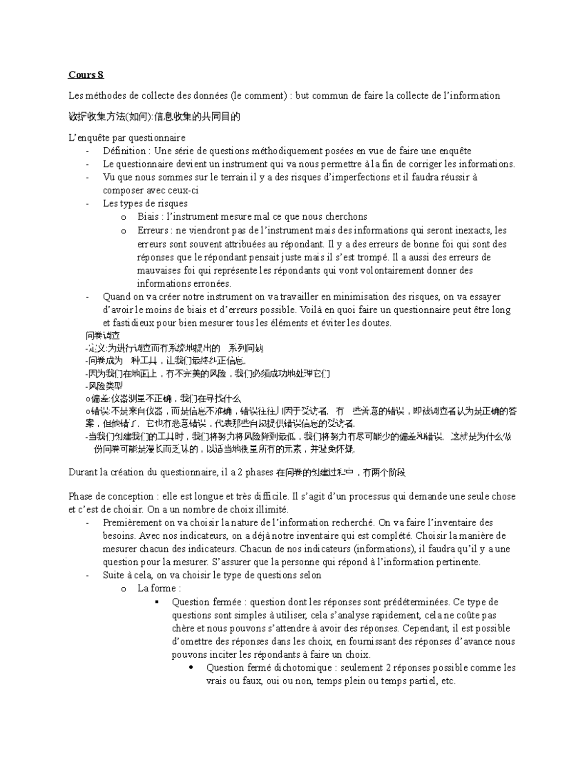 Notes de cours final - Christiane Liliane Kammogne - Cours 8 Les ...
