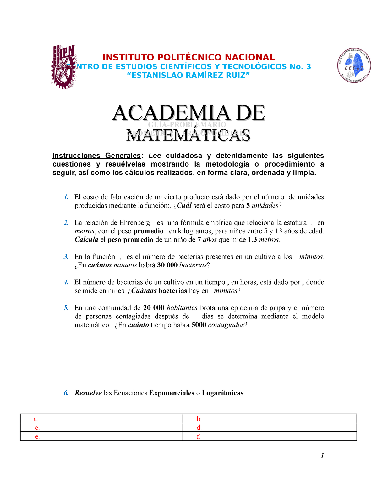 GUÍA DE GeometríA Y TrigonometríA Extraordinario 2023 - INSTITUTO ...