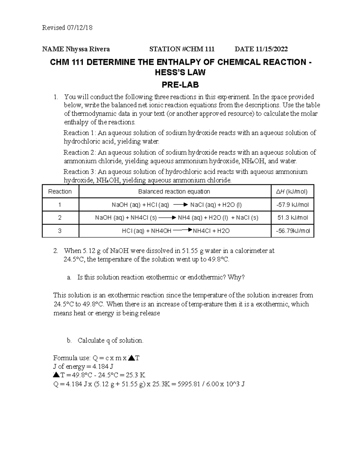week-10-exp-8-pre-lab-chm-111-determine-the-enthalpy-of-chemical