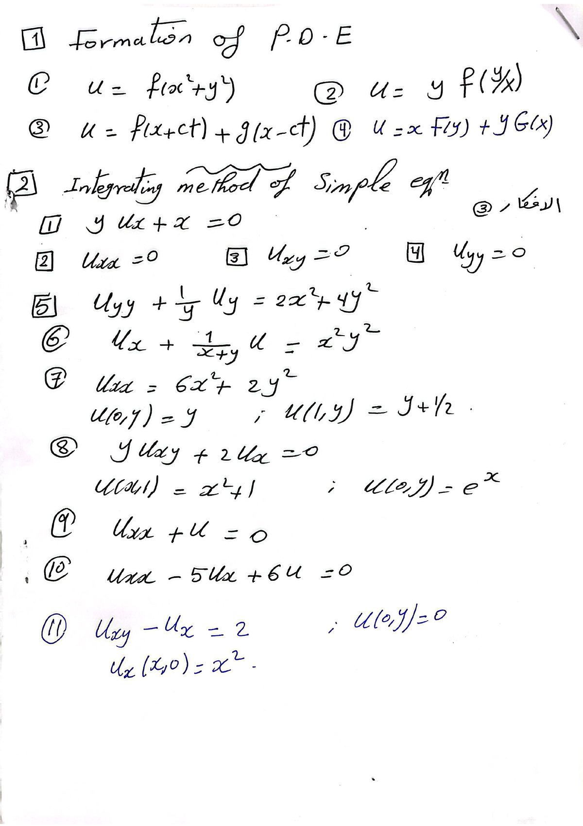 Problems Of P - Pdes - Partial Differential Equations - Studocu