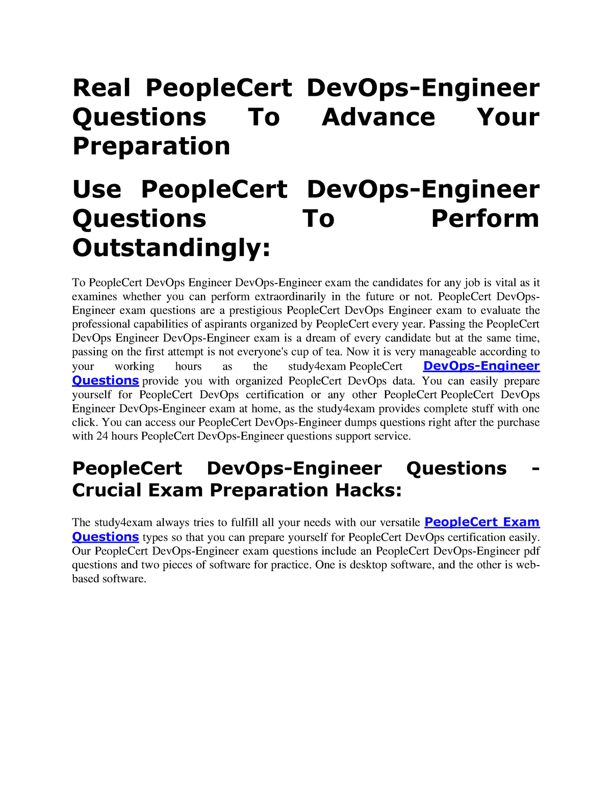 DevOps-Engineer Free Download