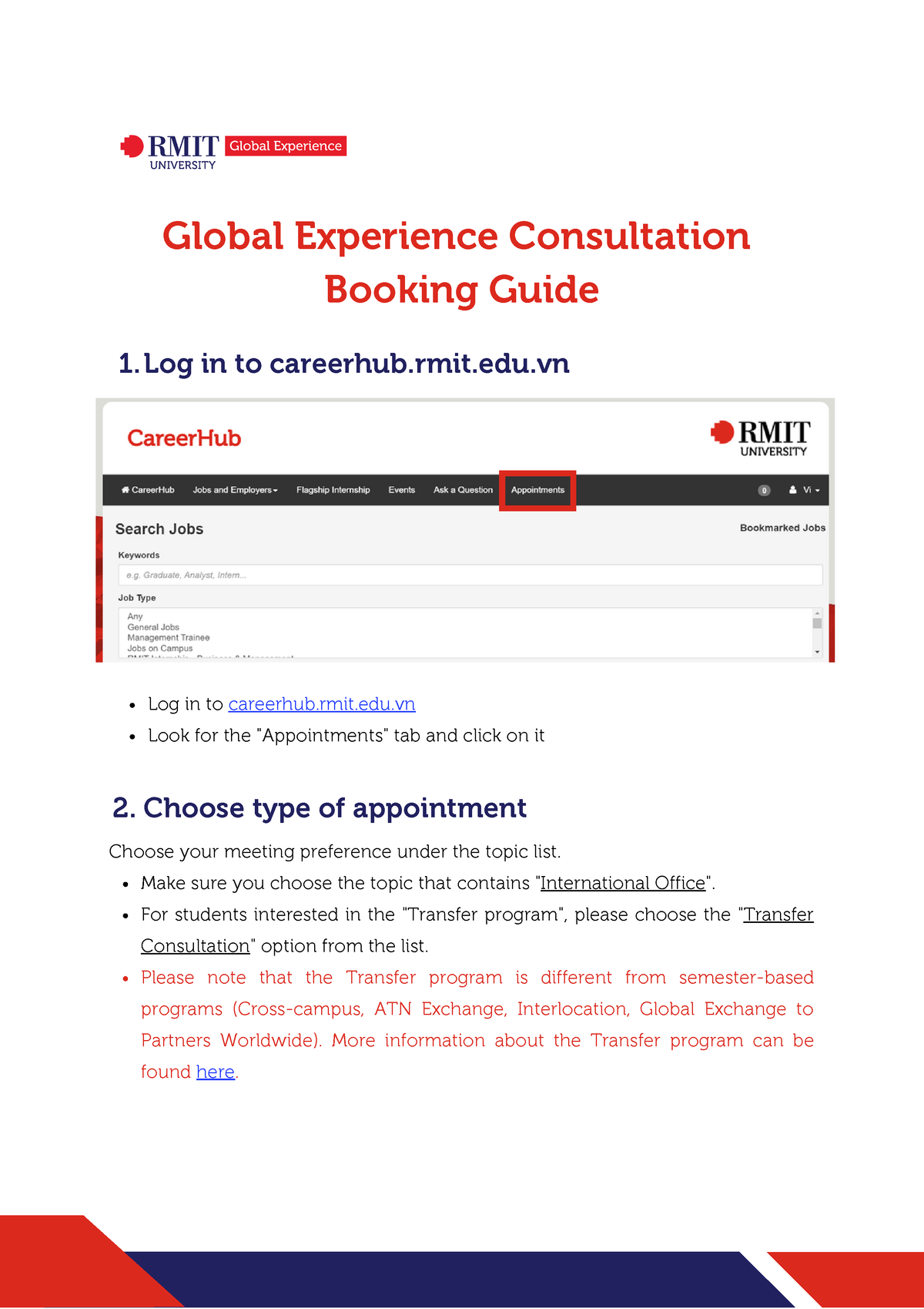 Career Hub Guide (4) - Hbdhgvdhb - Global Experience Consultation ...