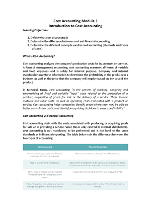 Cost Accounting notes - Normal Costing Product cost Actual costing ...