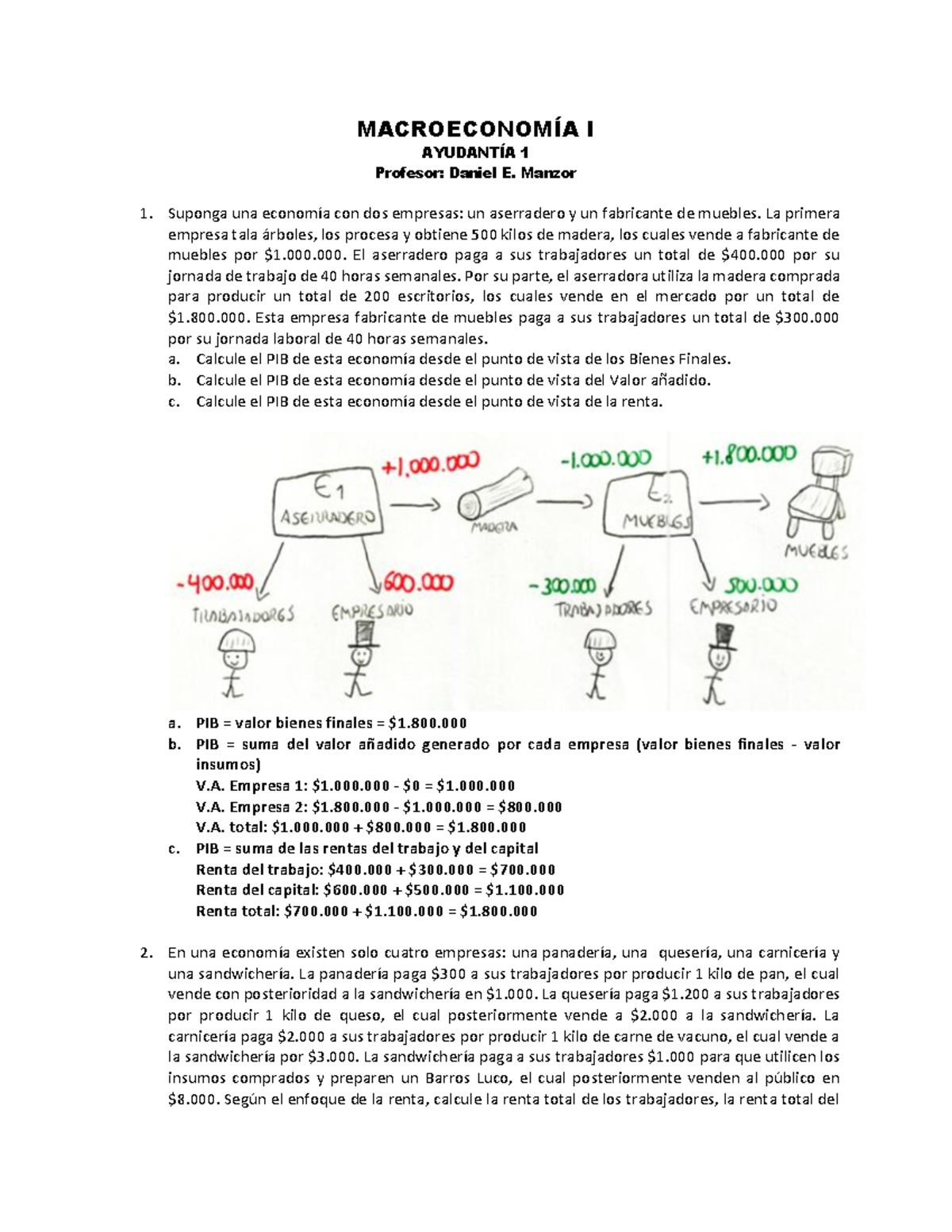 Macroeconom Ã­a I - Ayudant Ã­a 1 - PIB, IPC Y Desempleo ...