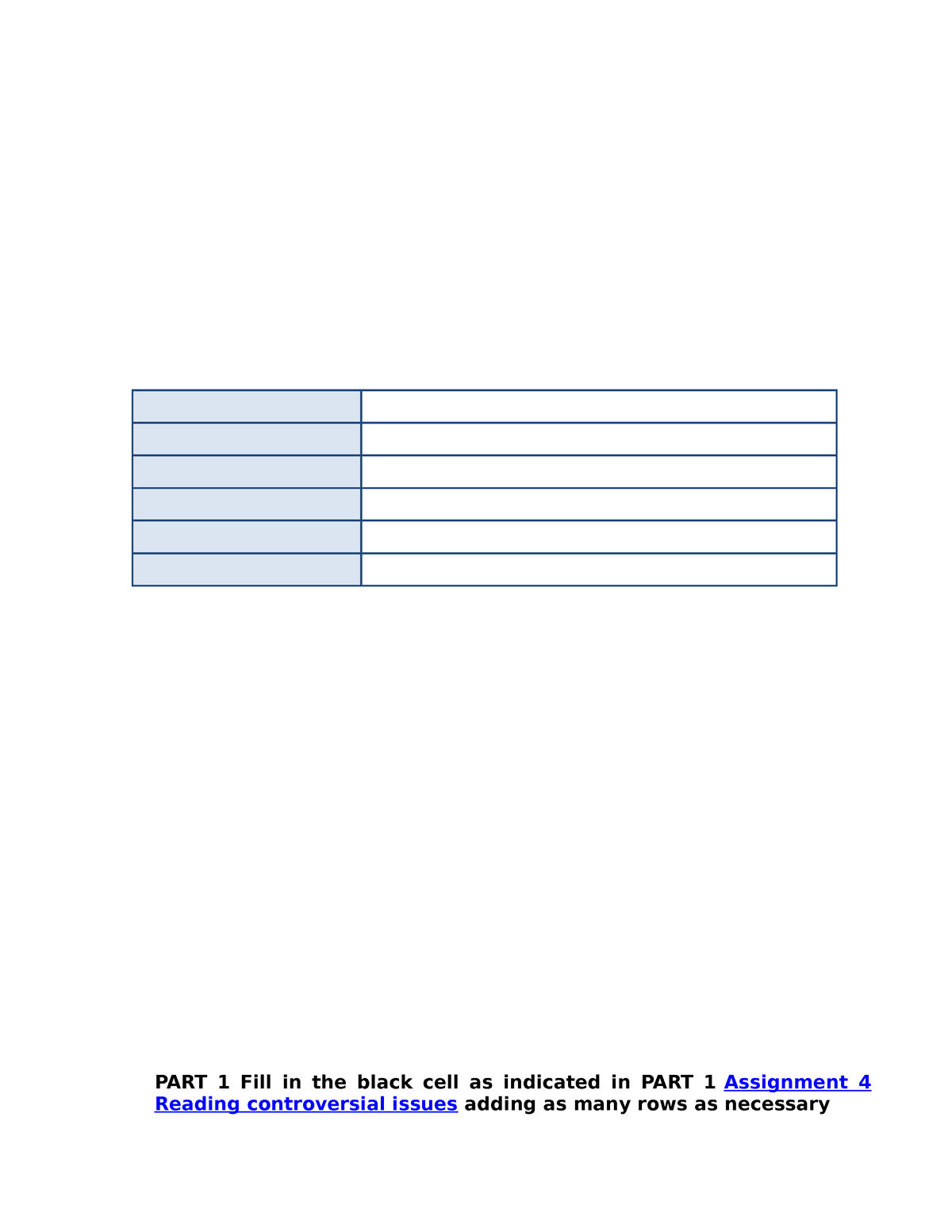 assignment 4 reading controversial issues