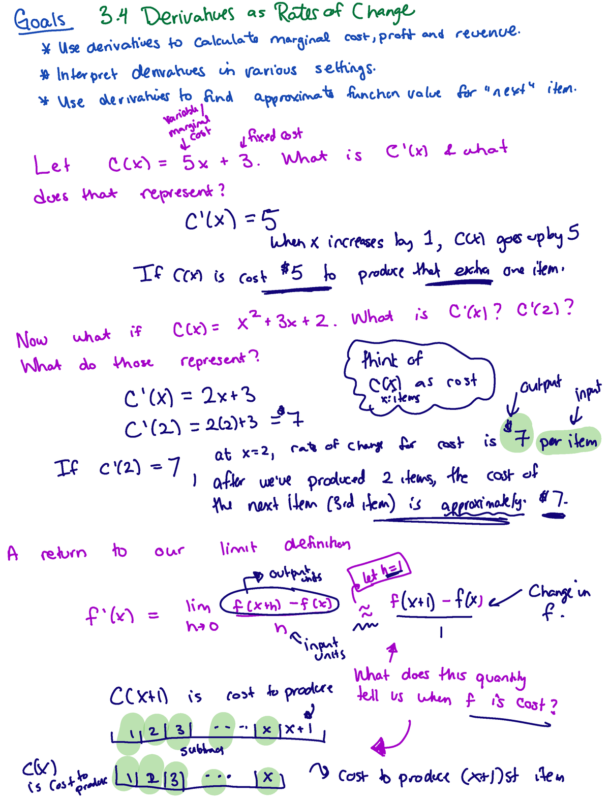 3-4-derivatives-as-rates-of-change-math-1071q-studocu