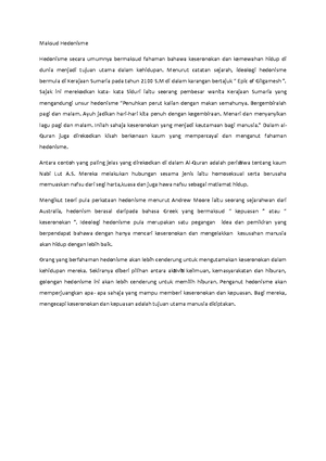 Buku Teks Ctu 552 Metafizik Bab 5 Malaysian History Studocu