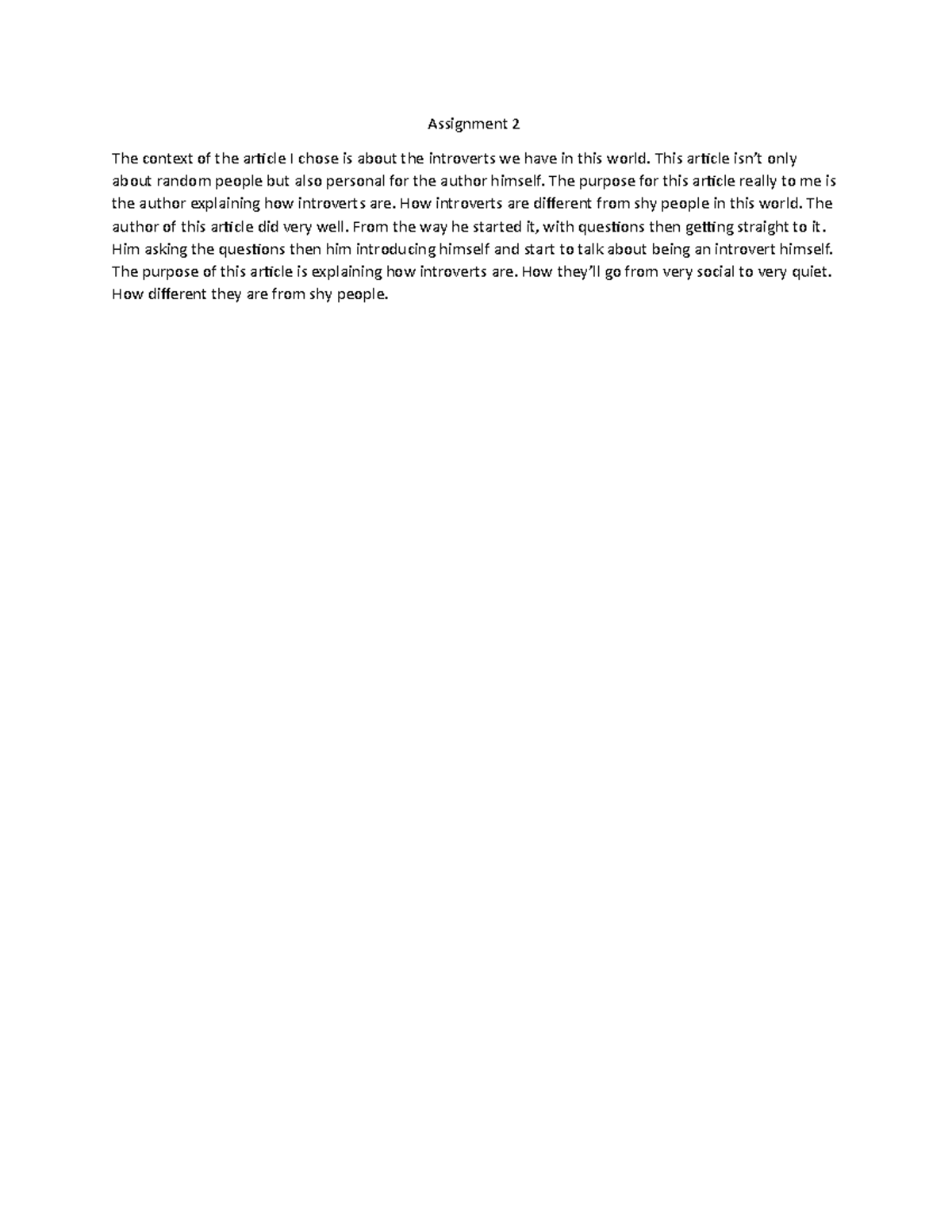 Importance Of Analysis Assignment 2 Assignment 2 The Context Of The Importance Of Analysis Assignment 2 Assignment 2 The Context Of The