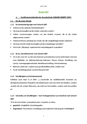 Komplettes Examensskript Sachunterricht - Außerschulische Lernorte ...